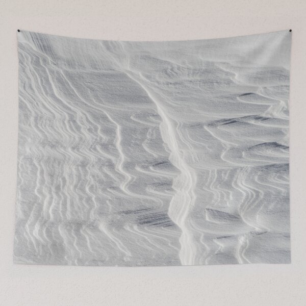 Item preview, Windswept Snow Sculptured Abstract designed and sold by Georgia Mizuleva.