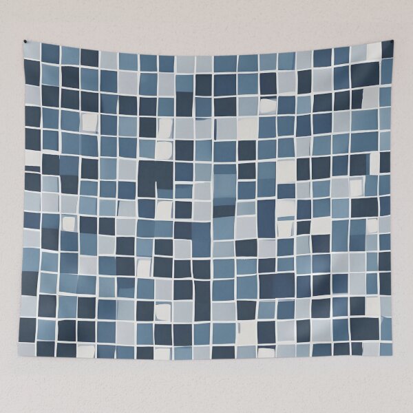 Item preview, Blue Square Pattern designed and sold by RogerDodger21.