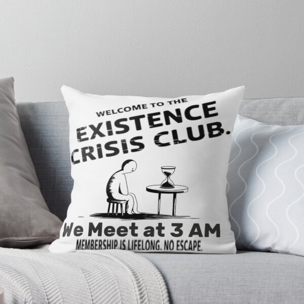 Item preview, Existential Crisis Club – We Meet at 3 AM designed and sold by Tomasz  Siennicki.