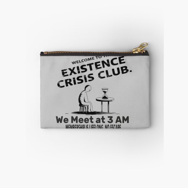 Item preview, Existential Crisis Club – We Meet at 3 AM designed and sold by Tomasz  Siennicki.