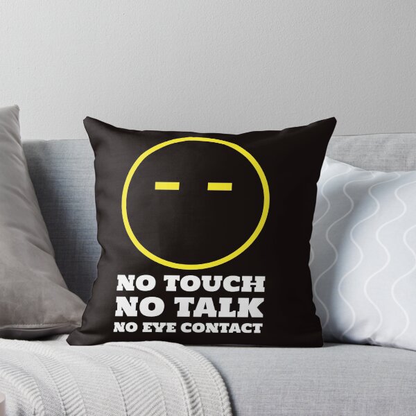 Item preview, No Touch, No Talk, No Eye Contact Tee designed and sold by Carolina Cottontail.