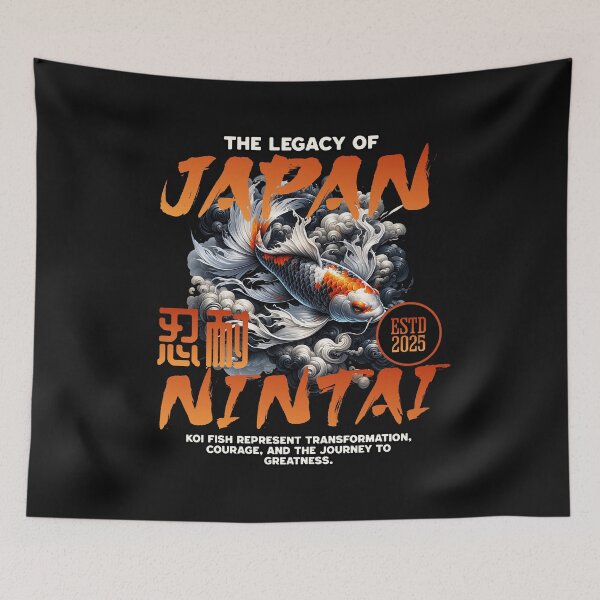 Item preview, Legacy of Japan - Koi Perseverance designed and sold by Belarte.shop.