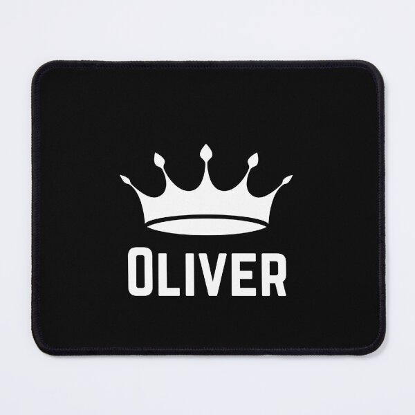 Item preview, Oliver Name with Crown | Royal & Elegant Design designed and sold by ViralFuel.