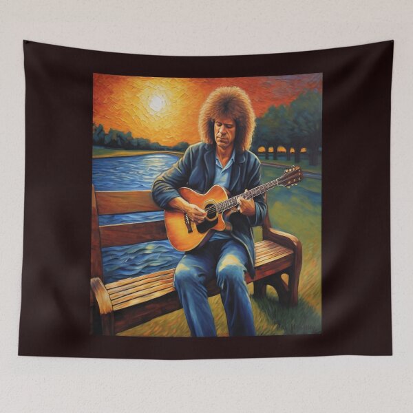 Item preview, "Melodic Twilight: Pat Metheny's Musical Reverie" designed and sold by Artisticanvas.