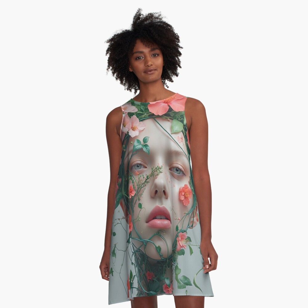 Item preview, A-Line Dress designed and sold by PixelsArtst.