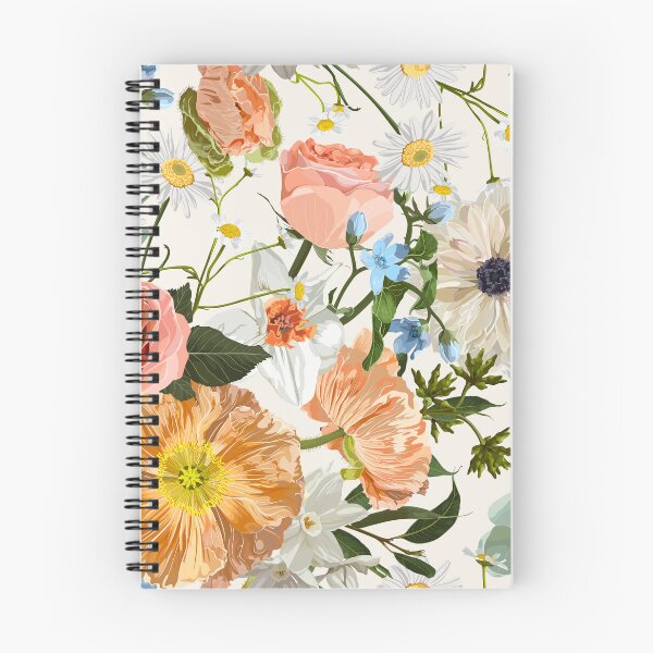 Item preview, Hand drawn flowers - blooming peony, roses, poppy, daisy and herbs. designed and sold by MatyKotiv.