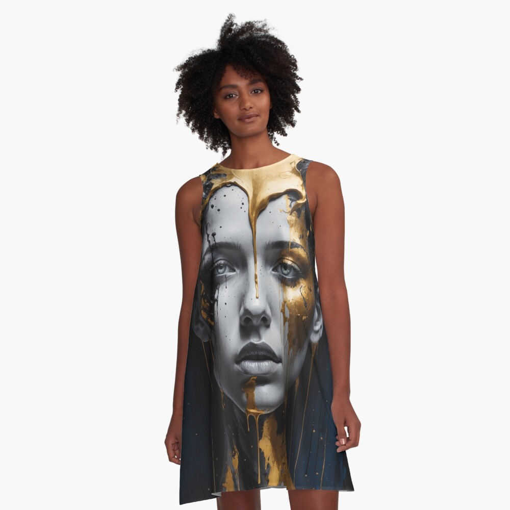 Item preview, A-Line Dress designed and sold by PixelsArtst.
