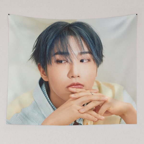 Item preview, Han Jisung 250223 Stray Kids X Tommy Hilfiger for GQ Korea March 2025 Issue Pictorial Preview ot8 kpop STAY poster designed and sold by Kpop-Noona.