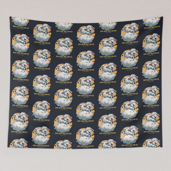 Item preview, Baa-lieve you can fly designed and sold by celcino-studio.