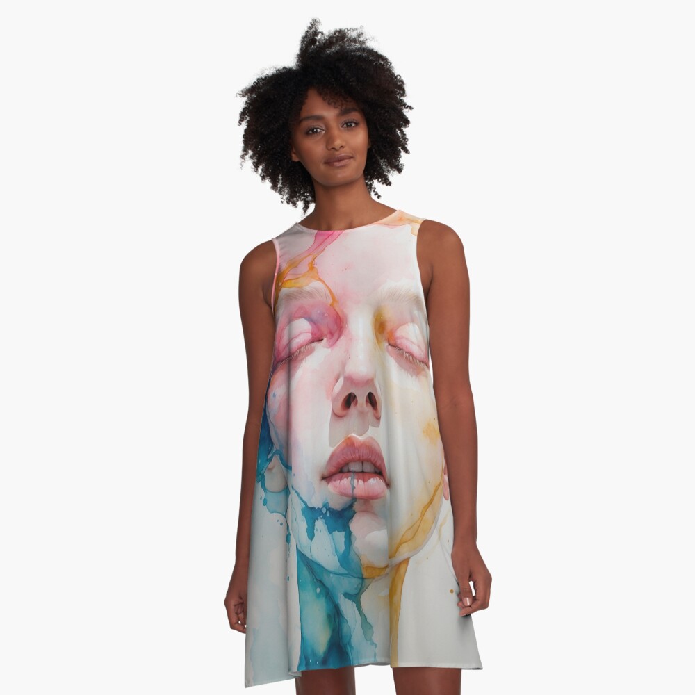 Item preview, A-Line Dress designed and sold by PixelsArtst.