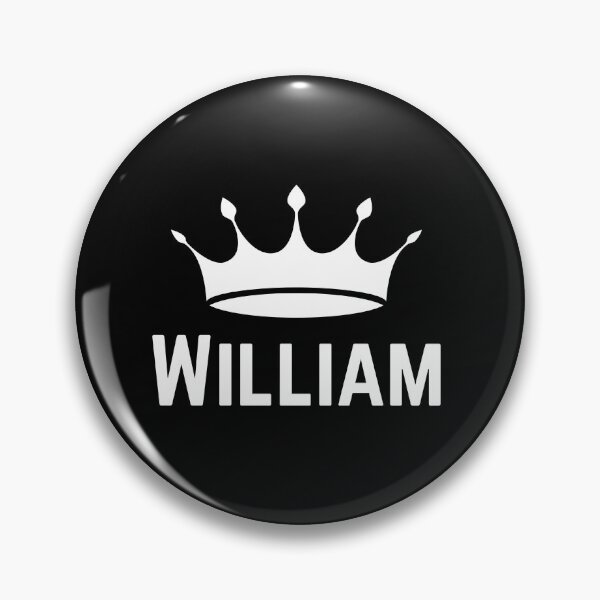 Item preview, William Name with Crown | Regal & Timeless Design designed and sold by ViralFuel.
