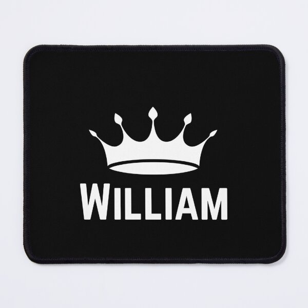 Item preview, William Name with Crown | Regal & Timeless Design designed and sold by ViralFuel.