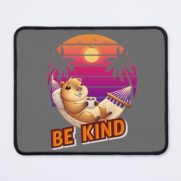 Item preview, Be Kind Message, Capybara Coffee Break designed and sold by damik1984.