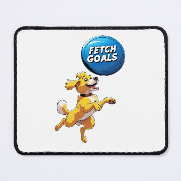 Item preview, Fetch Goals Dog Fetching Dog Goal Setting Dog Funny Dog Humor Dog Lover Gift designed and sold by Furry Paw  Prints.