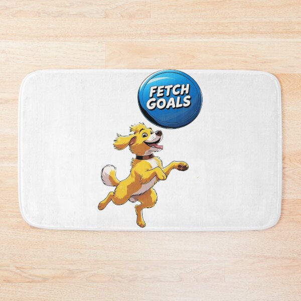 Item preview, Fetch Goals Dog Fetching Dog Goal Setting Dog Funny Dog Humor Dog Lover Gift designed and sold by Furry Paw  Prints.