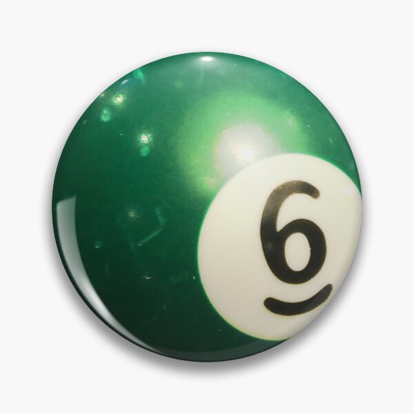 Item preview, Snooker Billard ball number 6 designed and sold by suekieper.