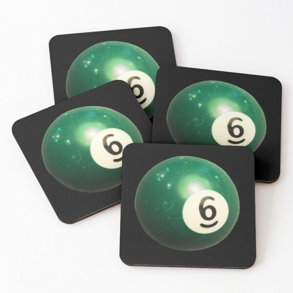 Item preview, Snooker Billard ball number 6 designed and sold by suekieper.