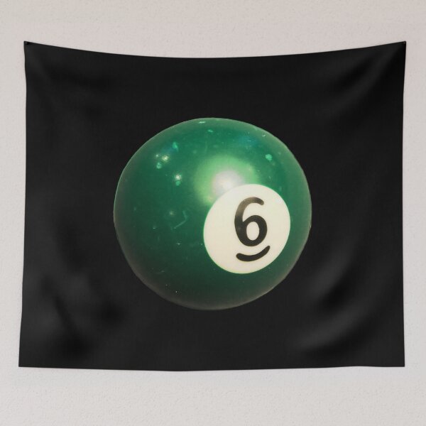 Item preview, Snooker Billard ball number 6 designed and sold by suekieper.