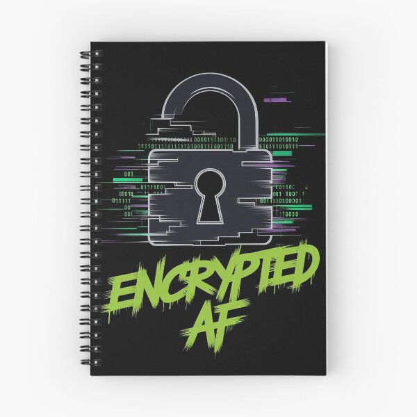 Item preview, Encrypted AF Digital Art - Hacker Glitch Style Lock designed and sold by pixelpopplanet.