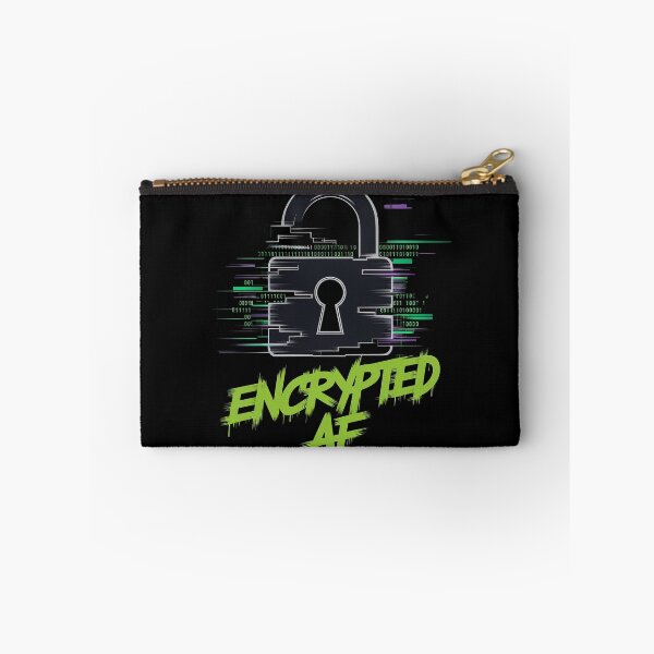 Item preview, Encrypted AF Digital Art - Hacker Glitch Style Lock designed and sold by pixelpopplanet.