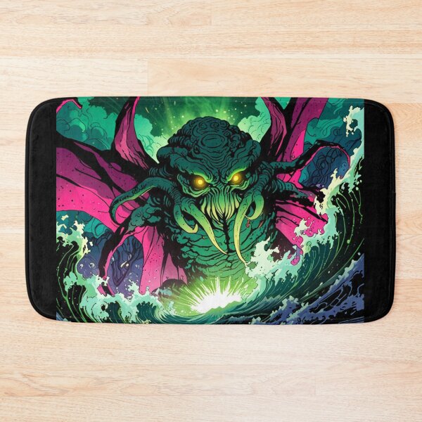 Item preview,  Dagon the evil all seeing Eldritch Lovecraftian God Anime Manga style art designed and sold by Vintage Designs +.