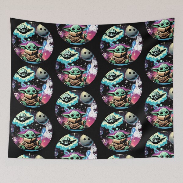 Item preview, Grogu Galaxy designed and sold by DrewLora.