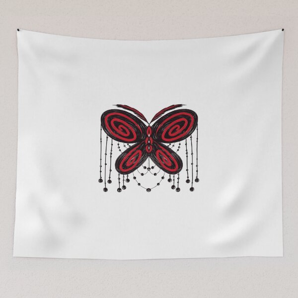 Item preview, scarlet moth designed and sold by Kalhanne.