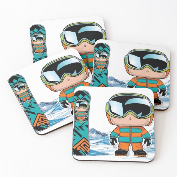 Item preview, Adventurous Snowboarder designed and sold by StormArte.