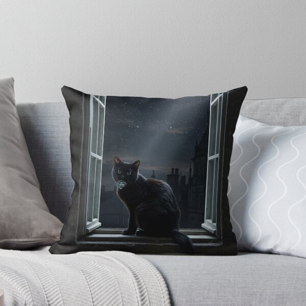 Item preview, Awesome cat in a window artwork designed and sold by Theriddler1.