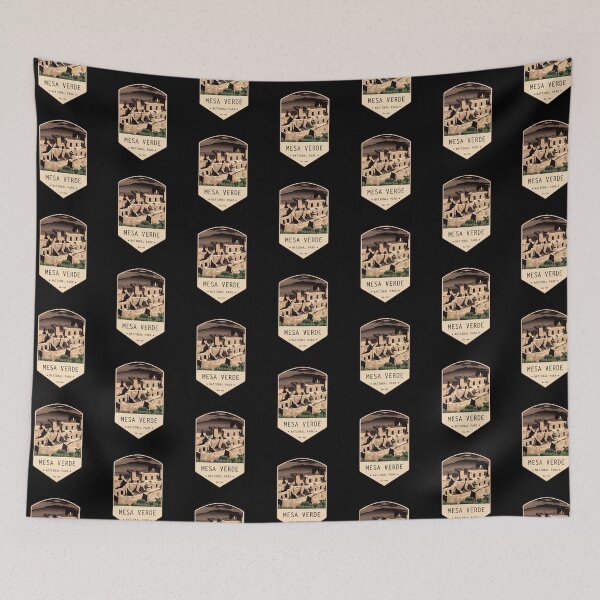 Item preview, Mesa Verde National Park Vintage Design designed and sold by Wanderful-roads.