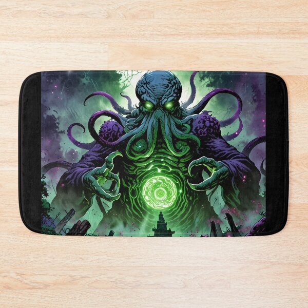 Item preview,  Cthulhu the evil all seeing Eldritch Lovecraftian God Anime Manga style art designed and sold by Vintage Designs +.