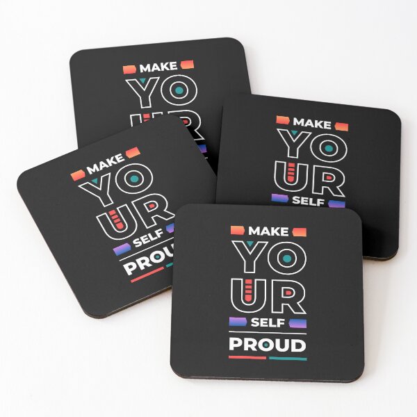 Item preview, Make Yourself Proud - Motivational Quote Design for Self-Empowerment designed and sold by danfreeze.