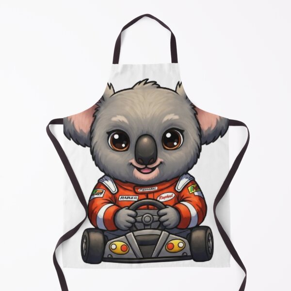 Item preview, Cute Baby Koala Race Car Driver designed and sold by likbatonboot.