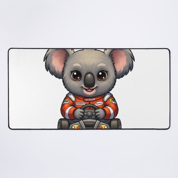 Item preview, Cute Baby Koala Race Car Driver designed and sold by likbatonboot.