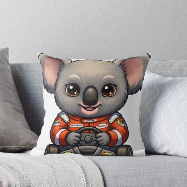 Item preview, Cute Baby Koala Race Car Driver designed and sold by likbatonboot.