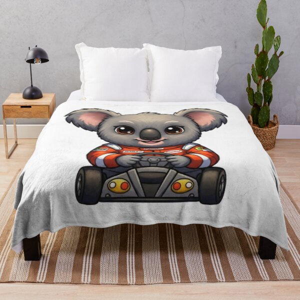 Item preview, Cute Baby Koala Race Car Driver designed and sold by likbatonboot.