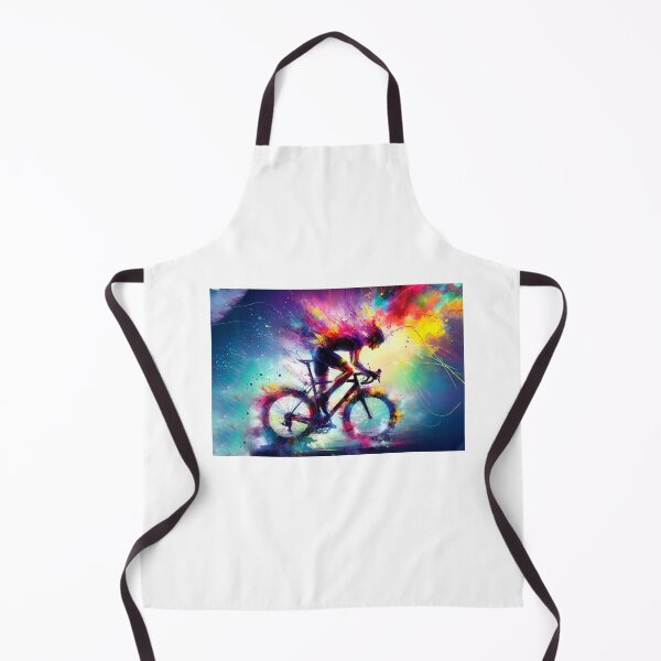 Item preview, Cyclist in watercolor designed and sold by paulrommer.