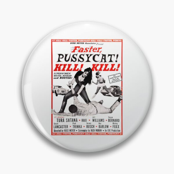 Item preview, Faster Pussycat Kill Kill Kill designed and sold by Angry Swan Designs.