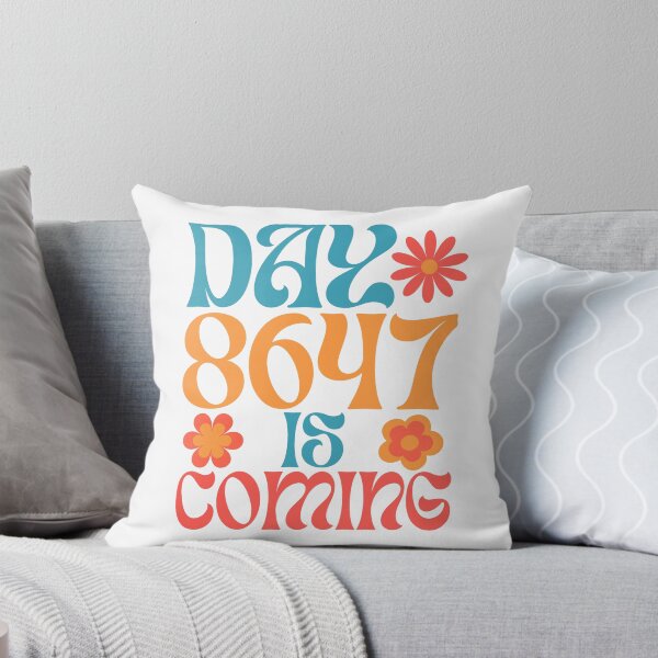 Item preview, Day 8647 is Coming – Retro Floral Protest Art designed and sold by katyako.