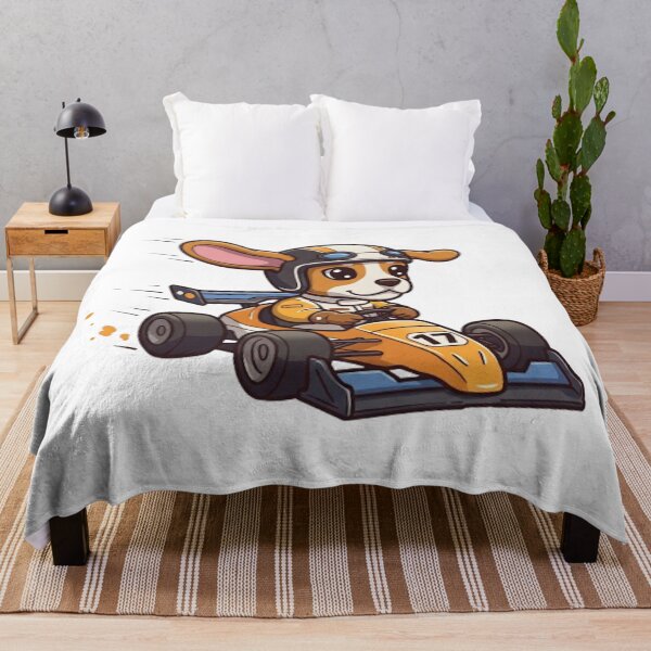 Item preview, Cute Baby Beagle Race Car Driver designed and sold by likbatonboot.