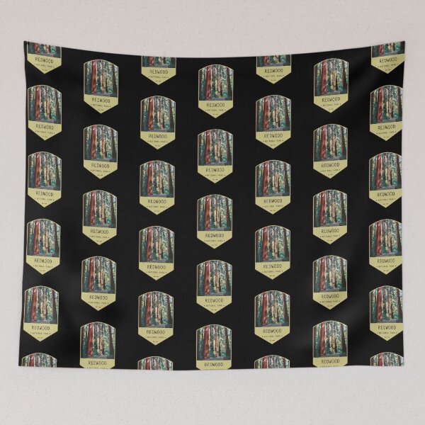 Item preview, Redwood National Park Vintage Design designed and sold by Wanderful-roads.