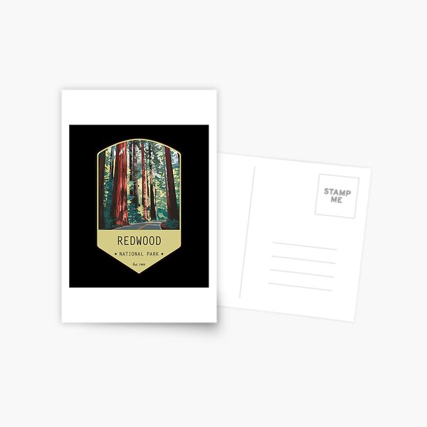 Item preview, Redwood National Park Vintage Design designed and sold by Wanderful-roads.