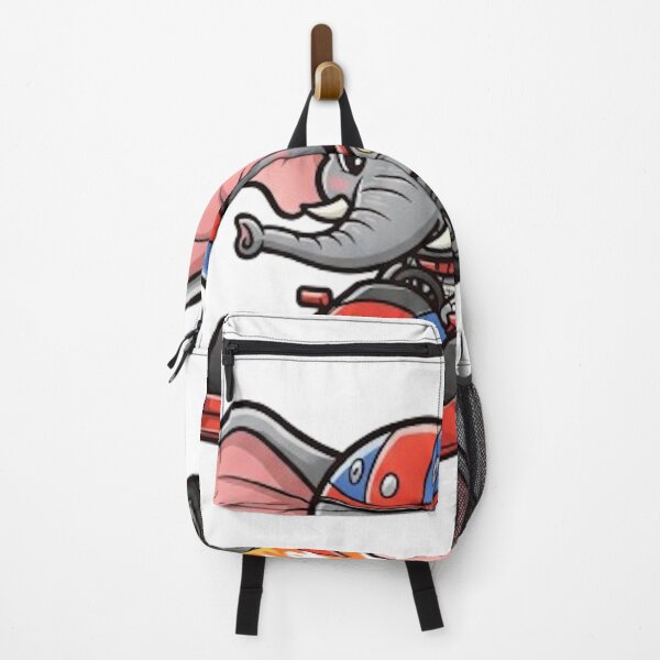 Item preview, Cute Baby Elephant Race Car Driver designed and sold by likbatonboot.