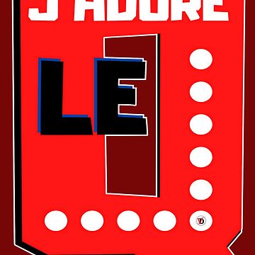 Aperçu de l'œuvre J'ADORE LE Q. de Vinidal