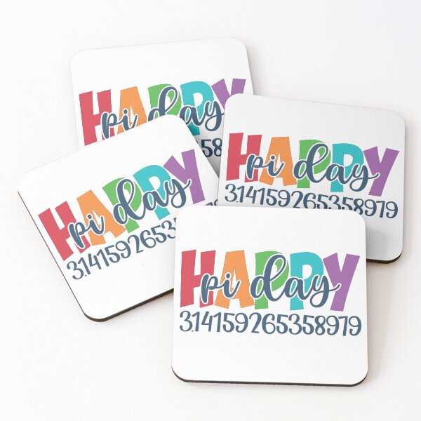 Item preview, Colorful Happy Pi Day 3.14 Math Lover Gifts designed and sold by Maniutek.