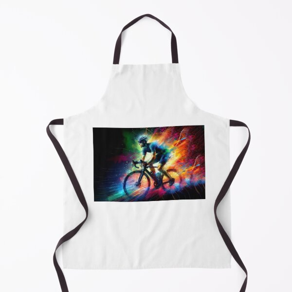 Item preview, Cyclist in watercolor designed and sold by paulrommer.