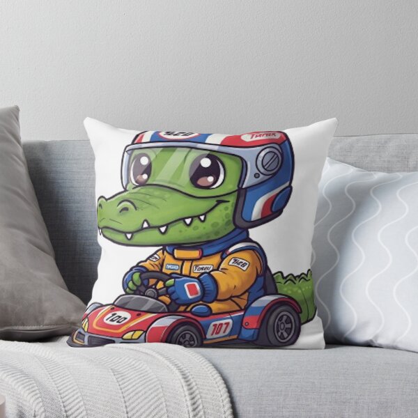 Item preview, Cute Baby Elephant Race Car Driver designed and sold by likbatonboot.