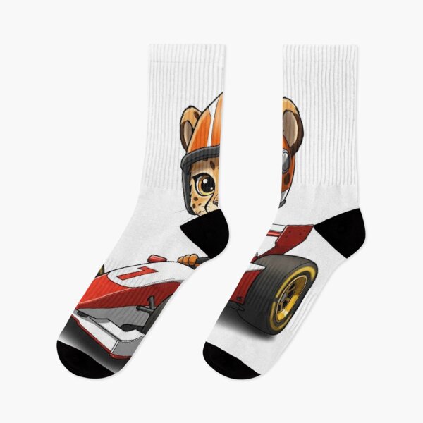Item preview, Cute Baby Cheetah Race Car Driver designed and sold by likbatonboot.