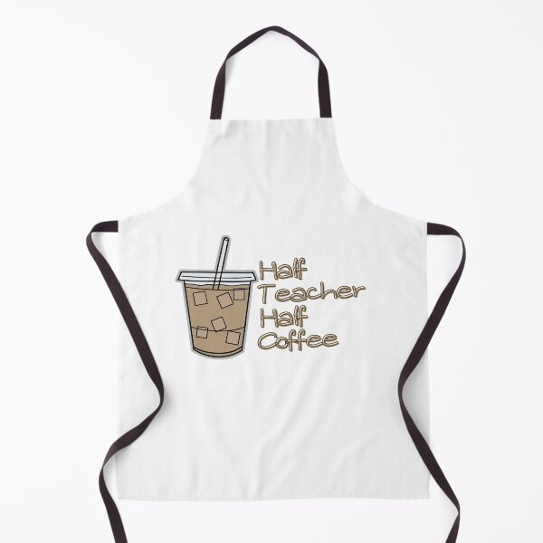 Item preview, Half Teacher Half Coffee Teacher Coffee Vibes designed and sold by droolingdreams.