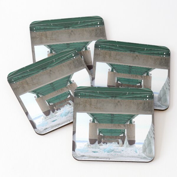 Item preview, Mackinac Bridge Ice Sculpture designed and sold by WOTWPhotography.